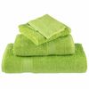 vidaXL Serviettes de qualit&eacute; sup&eacute;rieure SOLUND 4 pcs vert pomme