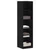 vidaXL Armoire Ch&ecirc;ne noir 50 x 50 x 200 cm Bois d'ing&eacute;nierie