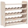 vidaXL Casier &agrave; vin et panneau sup&eacute;rieur 67,5x25x60 cm bois pin massif