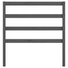 vidaXL Tête de lit Gris 96x4x100 cm Bois massif de pin
