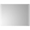 vidaXL Miroir de salle de bain &agrave; LED 80x60 cm