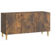 vidaXL Meuble TV Ch&ecirc;ne fum&eacute; 99 x 34,5 x 50 cm Bois d'ing&eacute;nierie