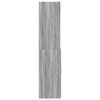 vidaXL Buffet haut sonoma gris 70x42,5x185 cm bois d'ing&eacute;nierie