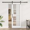 vidaXL Porte coulissante ORKDAL Blanc 78 x 211 cm