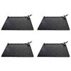 INTEX 28685 Mats de Chauffage Solaire 4 pc 1,2 x 1,2 m PVC