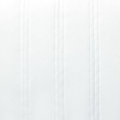 vidaXL Sommier à lattes de lit Gris foncé Tissu 100x200 cm