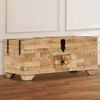 vidaXL Table basse Bois de manguier massif 80x40x35 cm
