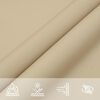 vidaXL Voile de parasol tissu oxford rectangulaire 2,5x3 m beige