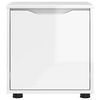 vidaXL Cabinet de salle de bain Blanc brillant 40,5 x 40 x 44 cm