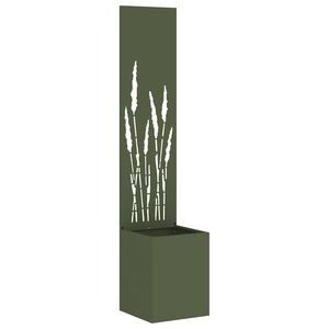 vidaXL &Eacute;cran de confidentialit&eacute; de jardin Vert olive 32 x 140 cm