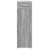 vidaXL Buffet sonoma gris 30x42,5x93 cm bois d'ing&eacute;nierie