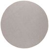 vidaXL Tapis de surface Rond LUGO Taupe &Oslash; 160 CM Polyester