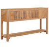 vidaXL Buffet 140x30x75 cm bois de teck massif