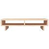 vidaXL Support pour moniteur 60x27x14 cm Bois de pin solide