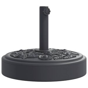 vidaXL Base de parasol pour m&acirc;ts &Oslash;38 / 48 mm 25 kg rond