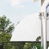vidaXL &Eacute;cran de confidentialit&eacute; pour balcon Blanc 140 x 140 cm