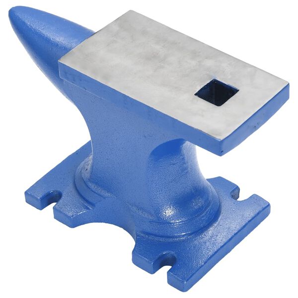 vidaXL Enclume bleu 10,9 kg fonte