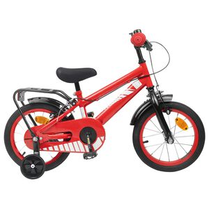 vidaXL V&eacute;lo pour Enfants 12 Pouces pour les enfants de 2 &agrave; 4 ans Rouge