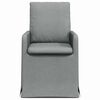 vidaXL Chaises de salle &agrave; manger 2 pcs Gris clair 57 x 67 x 98 cm