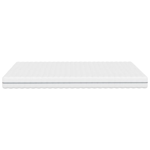 vidaXL Matelas en mousse moyennement doux 160x200 cm