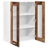 vidaXL Armoire suspendue Bois ancien 60 x 31 x 80 cm Bois d'ing&eacute;nierie