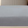 vidaXL Draps-housses Jersey 2 pcs Gris 180x200 cm Coton