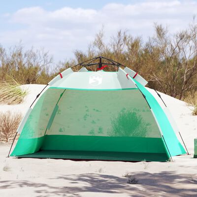 vidaXL Tente de plage 2 personnes libération rapide imperméable