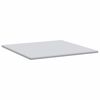 vidaXL Surmatelas Blanc 180 x 200 cm Tissu Jacquard