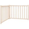vidaXL Barri&egrave;re pour chien pliable 2 panneaux 160 cm bois sapin massif