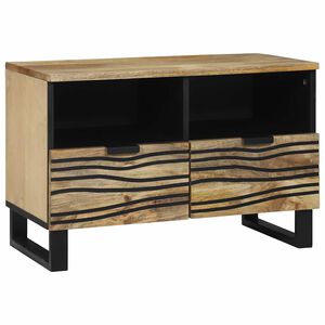 vidaXL Unites TV 70 x 33 x 46 cm Marron Bois d'ing&eacute;nierie