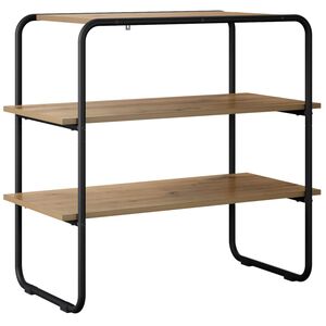 vidaXL Table console Ch&ecirc;ne artisanal 60 x 41 x 75 cm Bois d'ing&eacute;nierie
