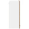vidaXL Armoire suspendue Bois ancien 60 x 31 x 80 cm Bois d'ing&eacute;nierie