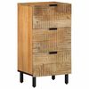 vidaXL Buffet marron 40x33x75 cm bois massif de manguier