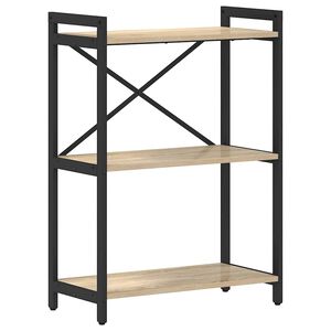 vidaXL &Eacute;tag&egrave;re 60 x 30 x 85 cm Bois d'ing&eacute;nierie Ch&ecirc;ne Sonoma