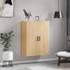 vidaXL Armoire murale ch&ecirc;ne sonoma 69,5x34x90 cm
