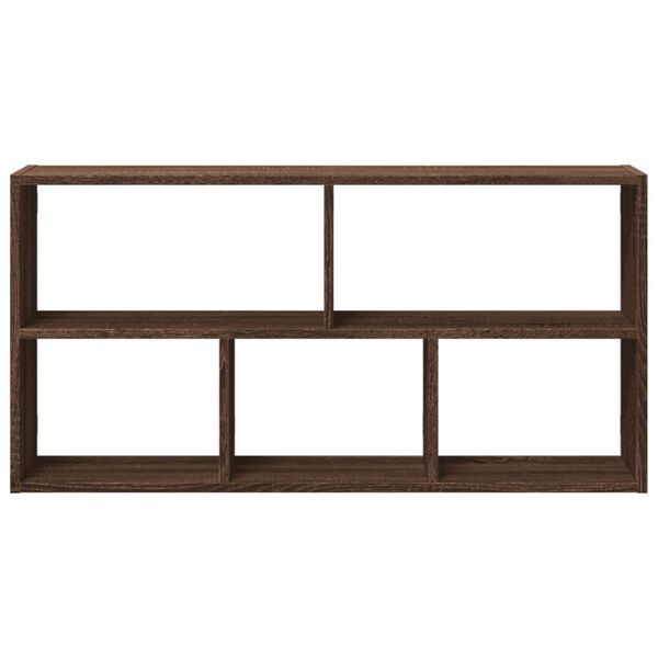 vidaXL &Eacute;tag&egrave;re murale ch&ecirc;ne marron 100x25x50 cm bois d'ing&eacute;nierie