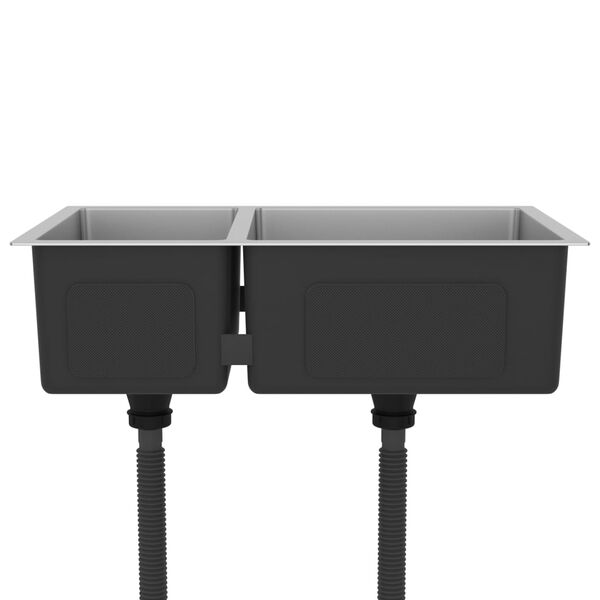 vidaXL &Eacute;vier de cuisine Acier inoxydable