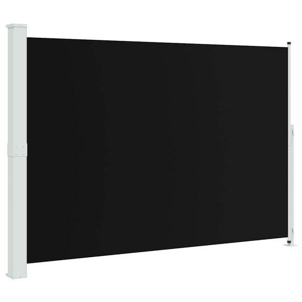 vidaXL Auvent lat&eacute;ral r&eacute;tractable de patio 200x300 cm Noir