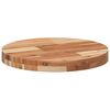 vidaXL Dessus de table rond &Oslash;40x4 cm bois massif d'acacia