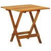 vidaXL Table de bistro 46x46x47 cm Bois d'acacia massif