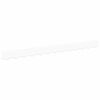 vidaXL Remplacement de lambrequin Blanc 280 x 20 cm Polyester
