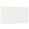 vidaXL Tête de lit murale Blanc 159,5x3x90 cm Bois massif de pin