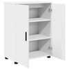 vidaXL Cabinet de salle de bain avec stockage Blanc 60 x 35 x 80 cm