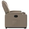 vidaXL Fauteuil inclinable Cappuccino Similicuir