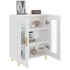 vidaXL Buffet blanc 69,5x34x90 cm bois d'ing&eacute;nierie