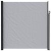 vidaXL Store lat&eacute;ral r&eacute;tractable Gris 600 x 220 cm Polyester