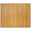 vidaXL Tapis rectangulaire naturel 80x100 cm bambou