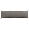vidaXL Coussins de canapé 2 pcs Gris clair 145 x 40 cm
