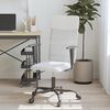 vidaXL Chaise de bureau réglable en hauteur blanc