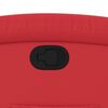 vidaXL Fauteuil inclinable Rouge Similicuir